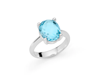 Anello Miluna Donna GEMMA DEL CIELO 925 in Argento Zirconia LID3461 - LID3461